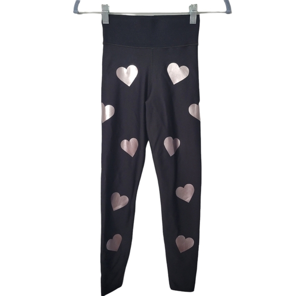 Ultracor Silver Heart Knockout High Rise Leggings - Picture 1 of 9